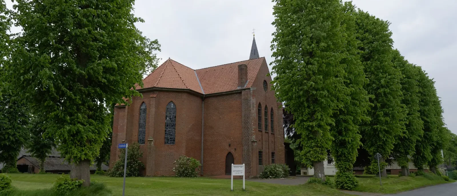 Ortsansicht der Gemeinde Wanna im Landkreis Cuxhaven