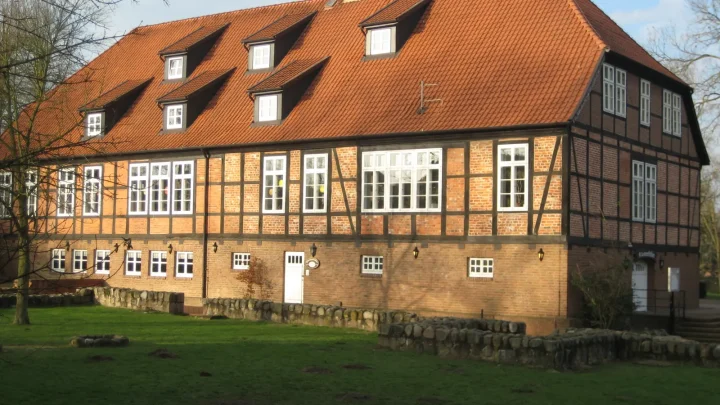 Ehemaliger Amtshof auf dem Klostergelände in Harsefeld im Landkreis Stade