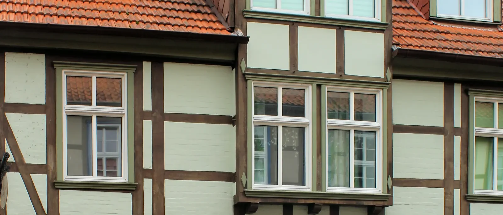 Fachwerkhaus in der Burgstraße in Lüchow im Wendland