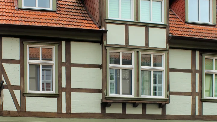 Fachwerkhaus in der Burgstraße in Lüchow im Wendland