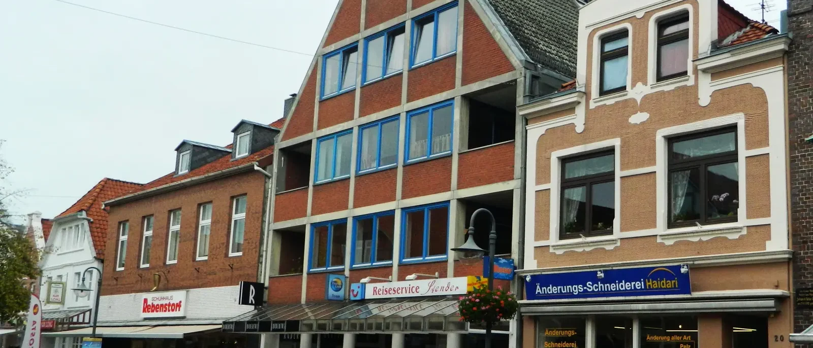 Straßenansicht in Winsen an der Luhe im Landkreis Harburg