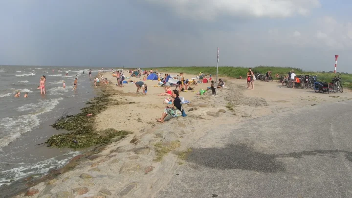 Elbstrand bei Otterndorf im Landkreis Cuxhaven
