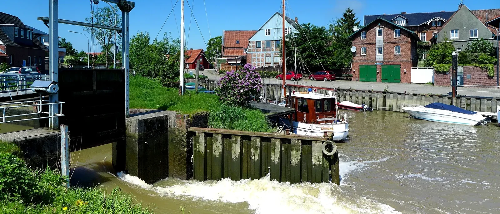 Hafenpriel in Freiburg an der Elbe im Landkreis Stade