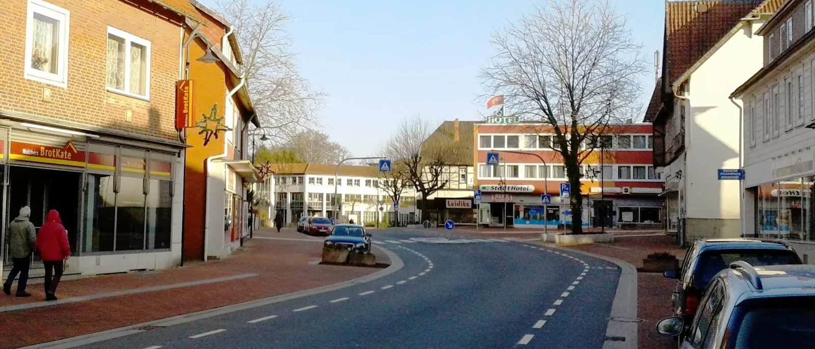 Stadtzentrum von Bad Fallingbostel im Heidekreis