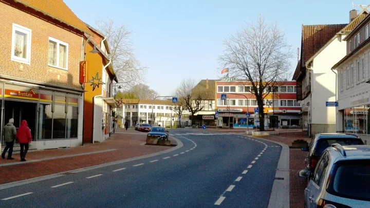 Stadtzentrum von Bad Fallingbostel im Heidekreis