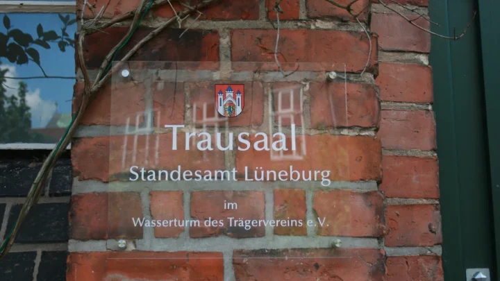 Wasserturm an der Ratsmühle in Lüneburg