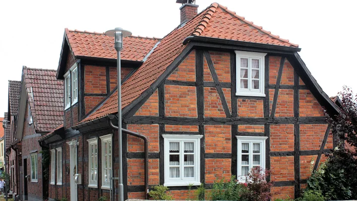 Fachwerkhaus am Markt in Dahlenburg im Landkreis Lüneburg