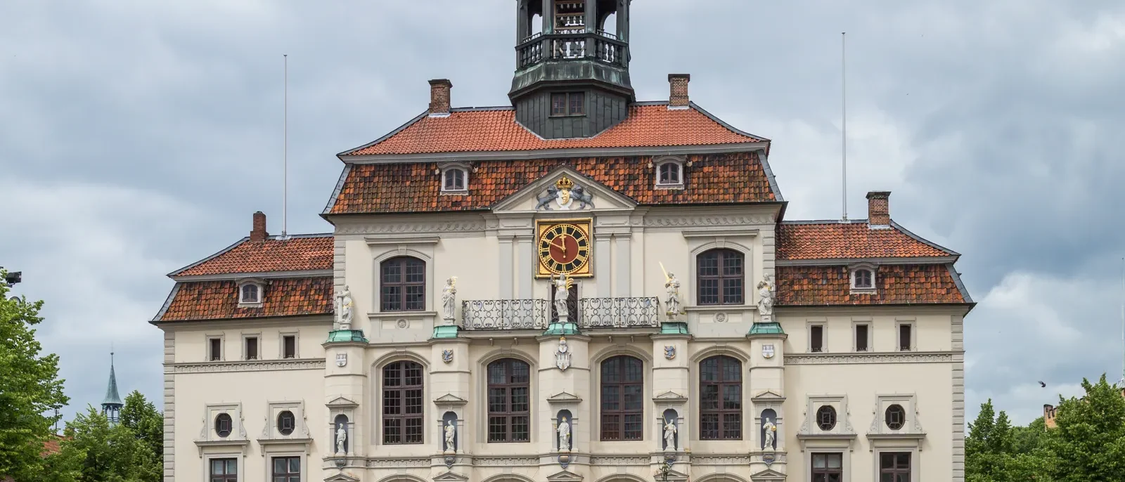 Marktfassade des Rathauses in Lüneburg